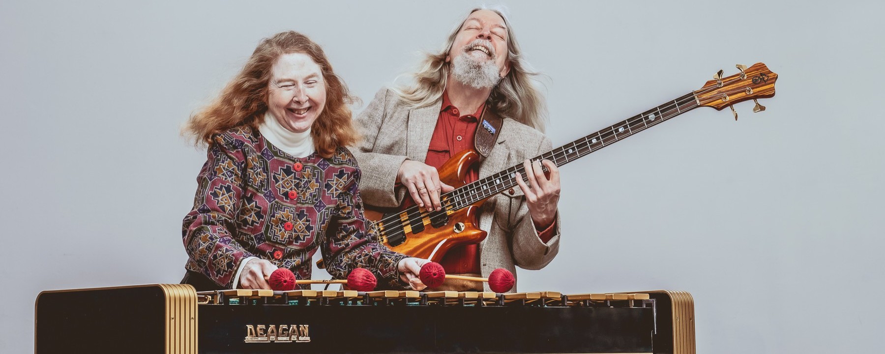 The Diana and James Lidgett Jazz Duo -Vibes & Bass banner